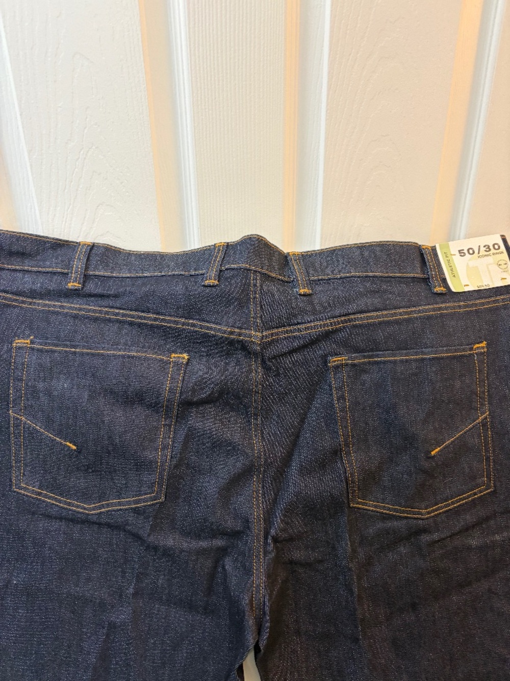 True Nation Men’s Athletic Fit Stretch Jeans 50x30 Iconic Rinse NWT
